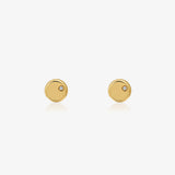 Mini Round Earrings