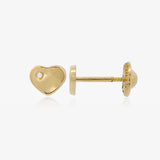 Mini Heart Earrings