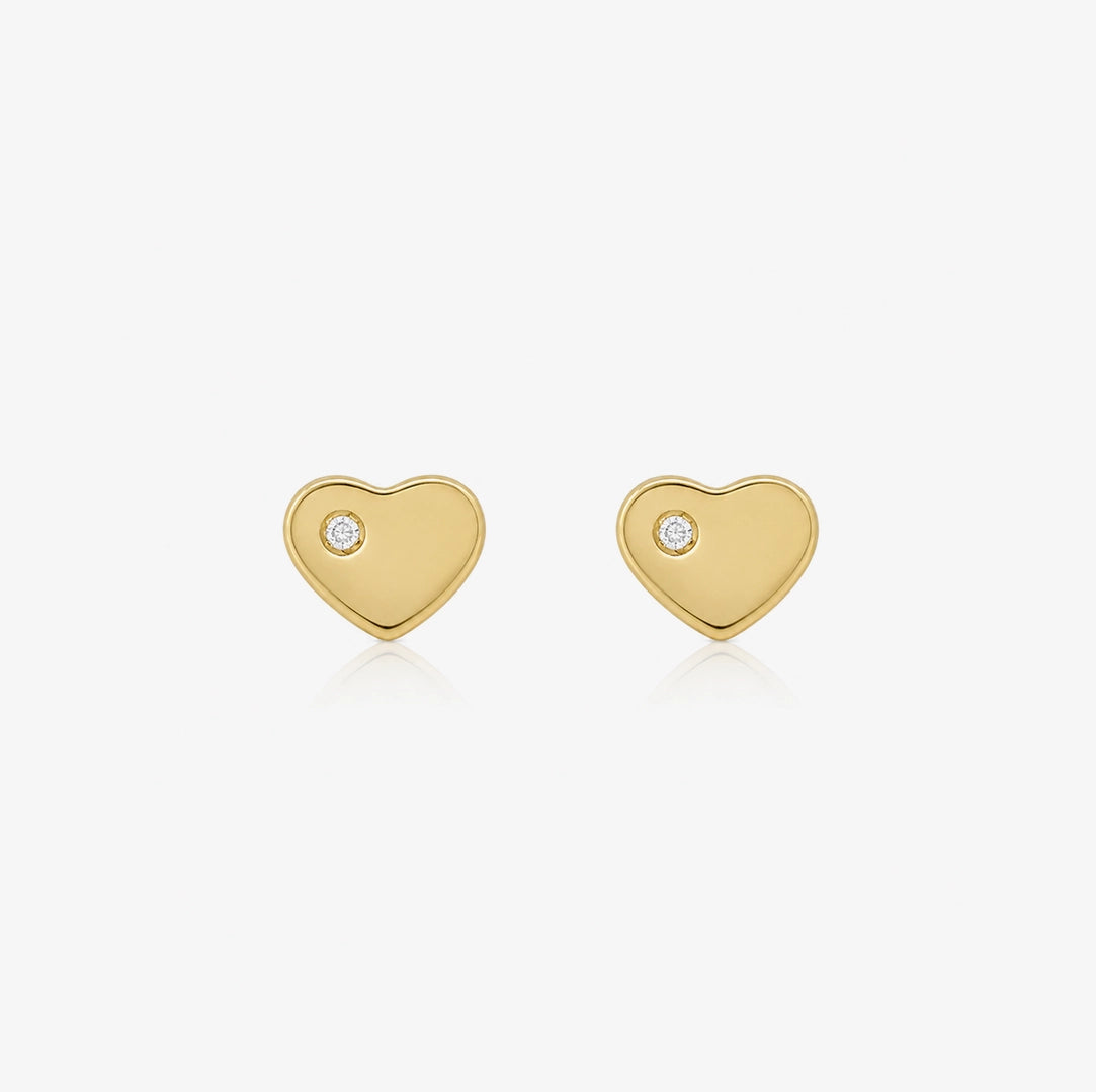 Mini Heart Earrings