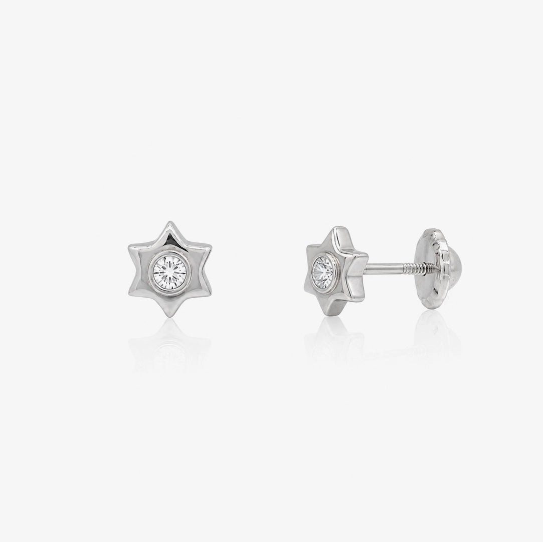 Pendientes Estrella 6 Puntas