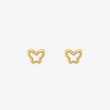 Pendientes Mariposa Nacar