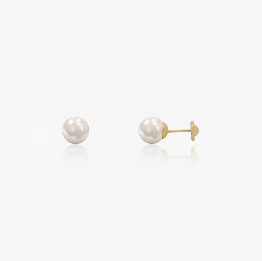 Cultured Pearl Stud Earrings