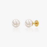 Pendientes perlas cultivadas