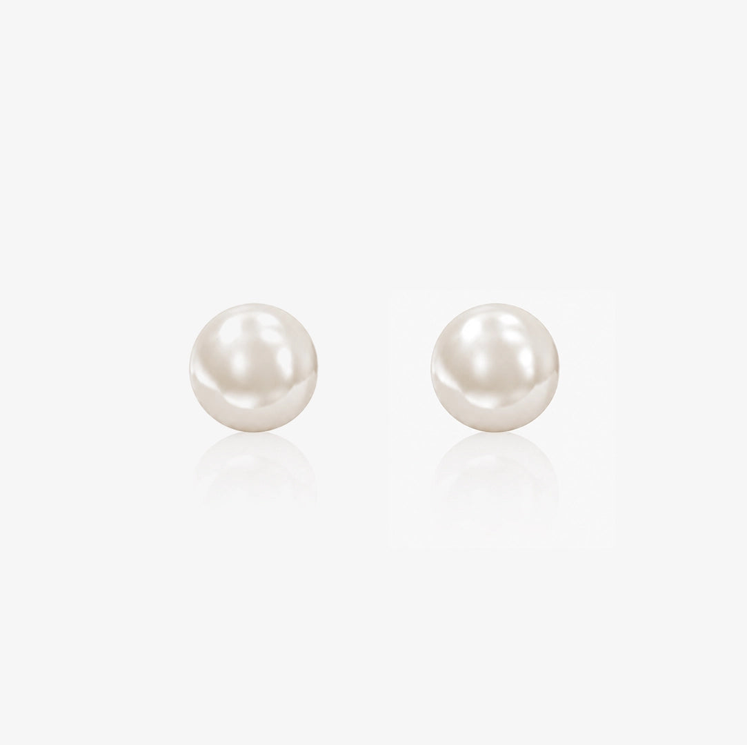 Cultured Pearl Stud Earrings