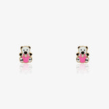 Pendientes Esmalte Osito Azul