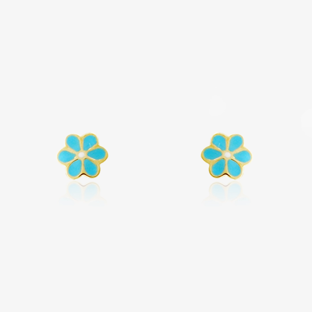 Flower earrings