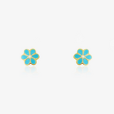 Flower earrings