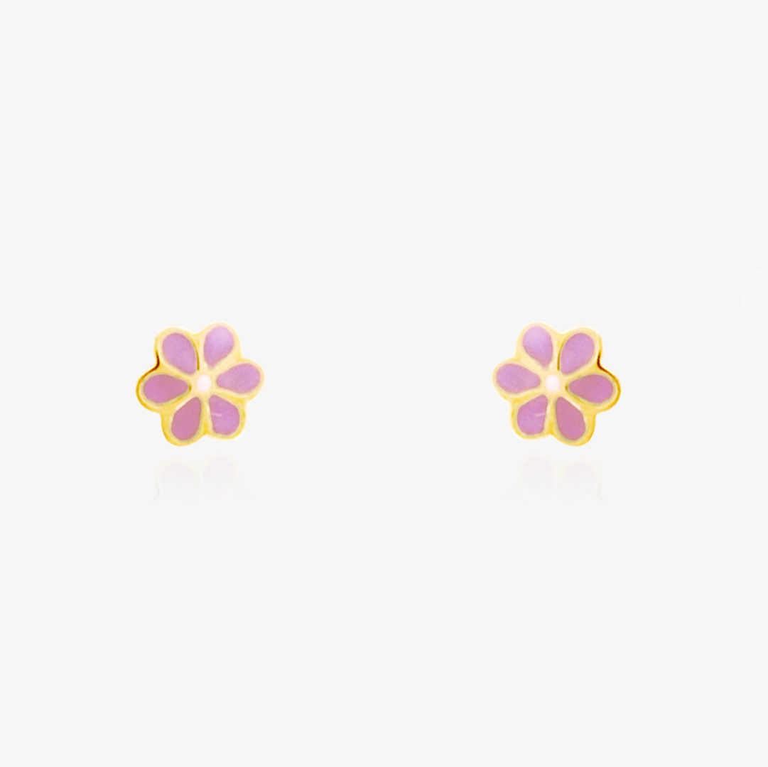 Flower earrings