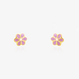 Flower earrings
