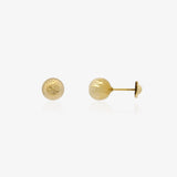 Pendientes Bola Tallada