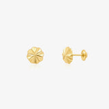Pendientes Flor Penqueada