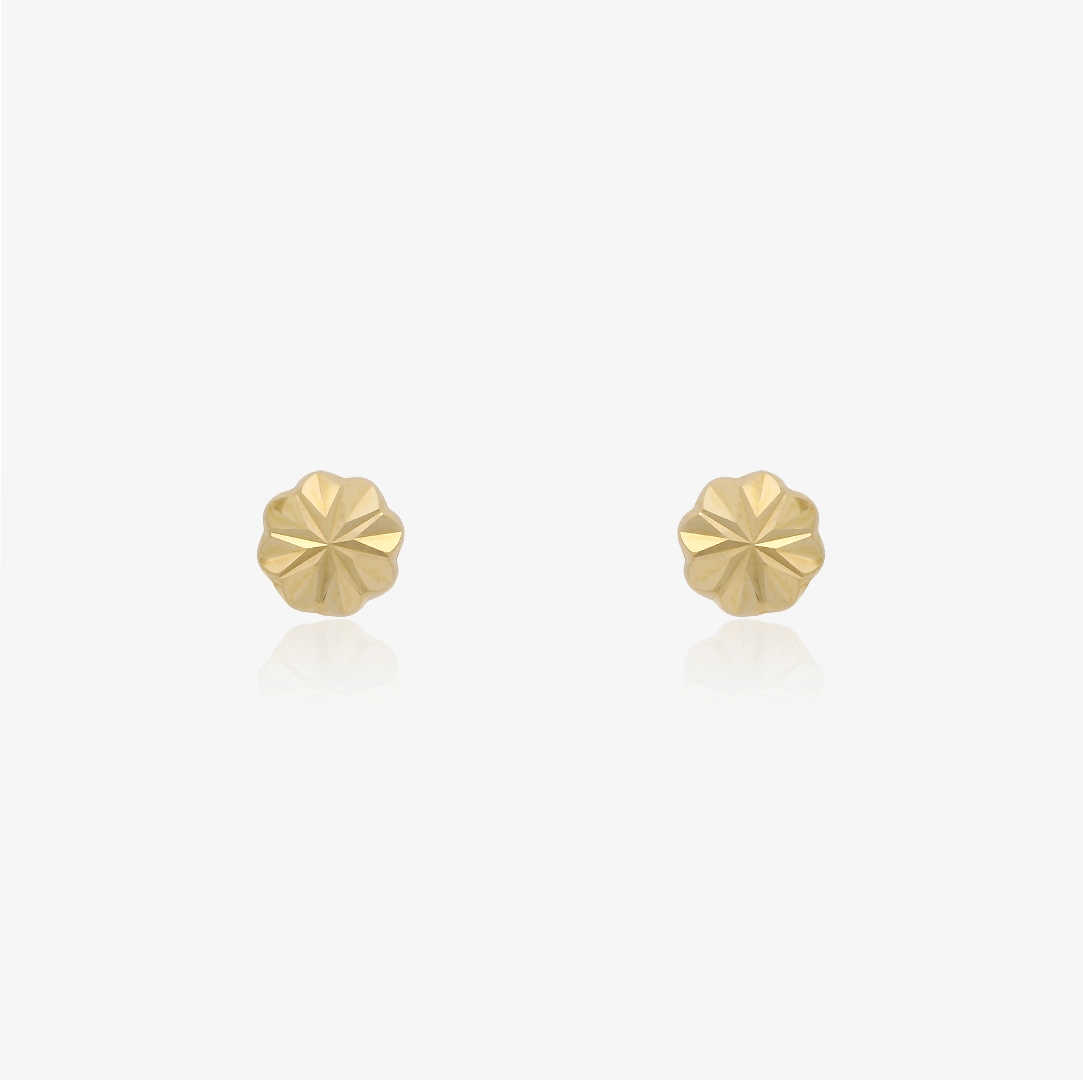 Floral Hoop Earrings