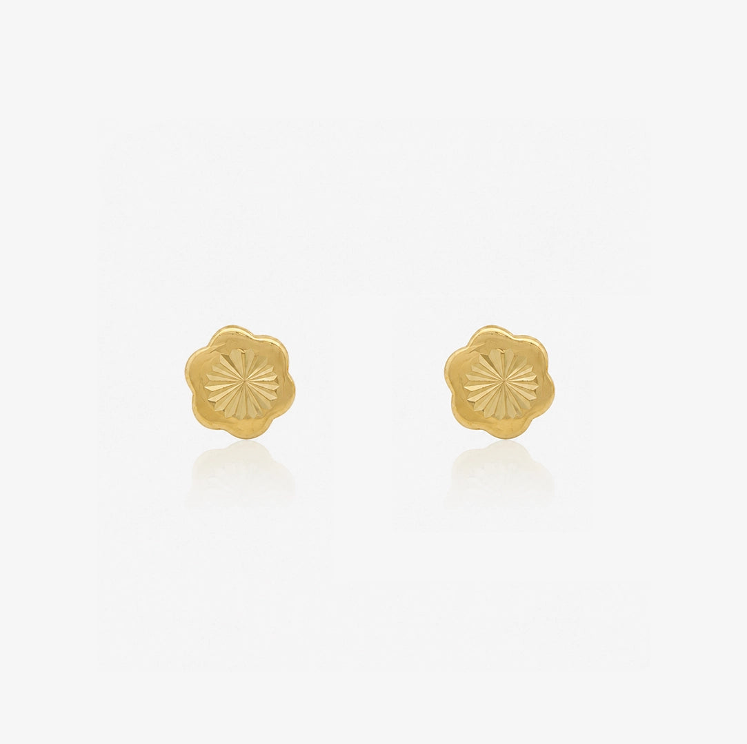 Pendientes Margarita Tallado