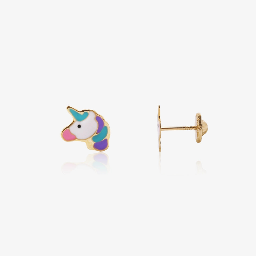 Pendientes unicornio