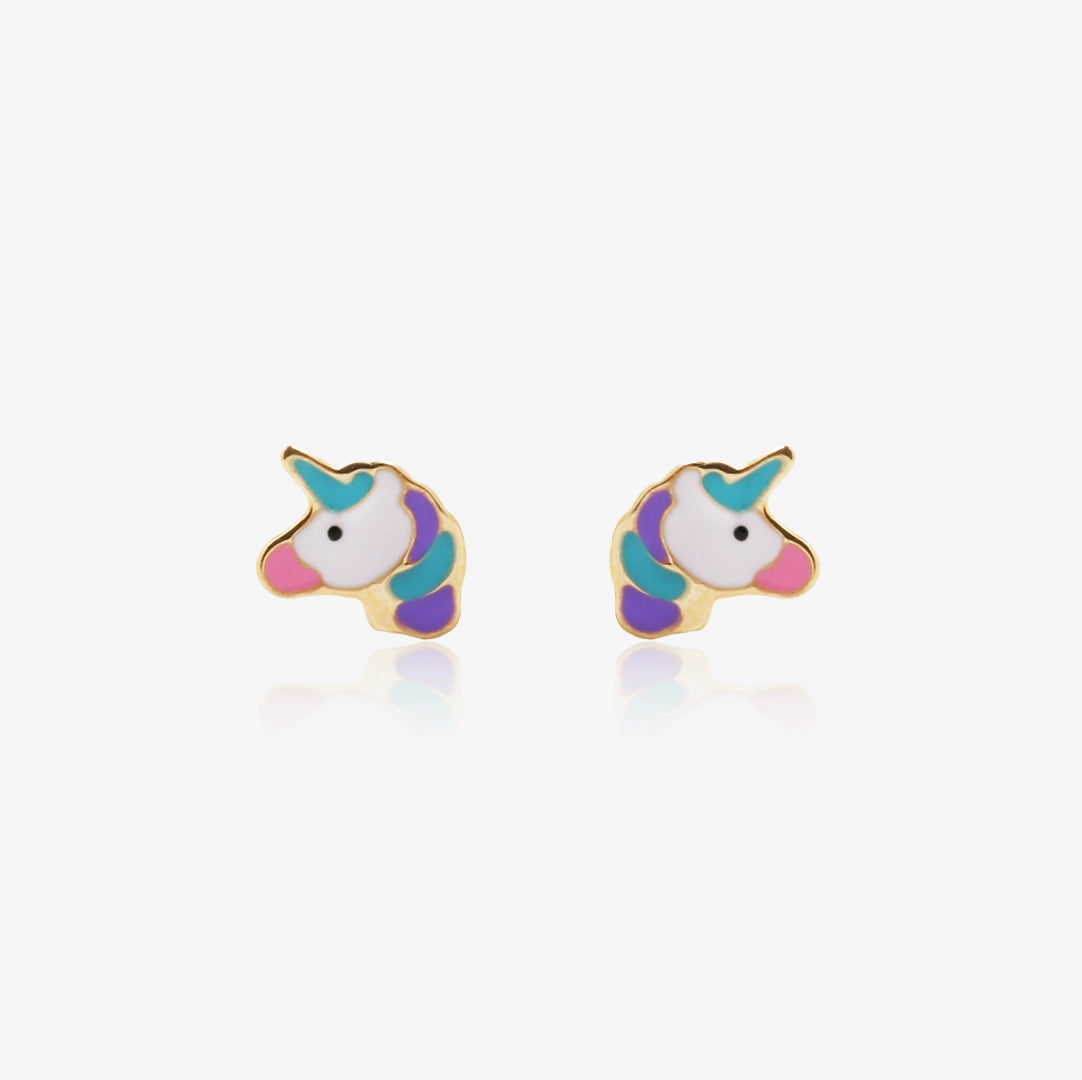 Pendientes unicornio
