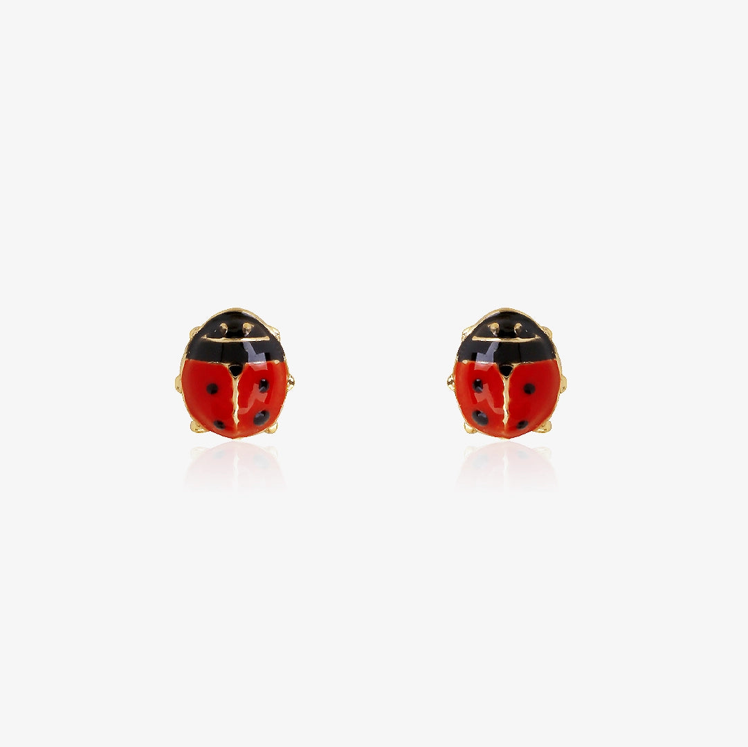 Ladybug earrings