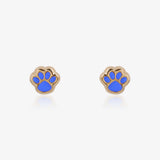 Footprint earrings