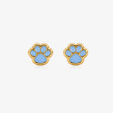 Footprint earrings
