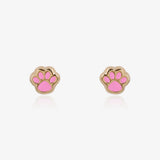 Footprint earrings