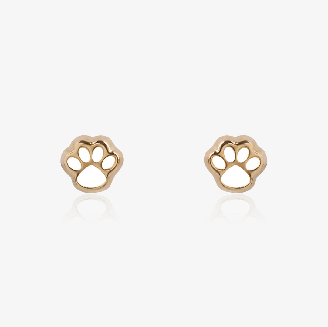 Footprint earrings