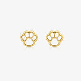 Footprint earrings
