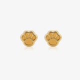 Footprint earrings