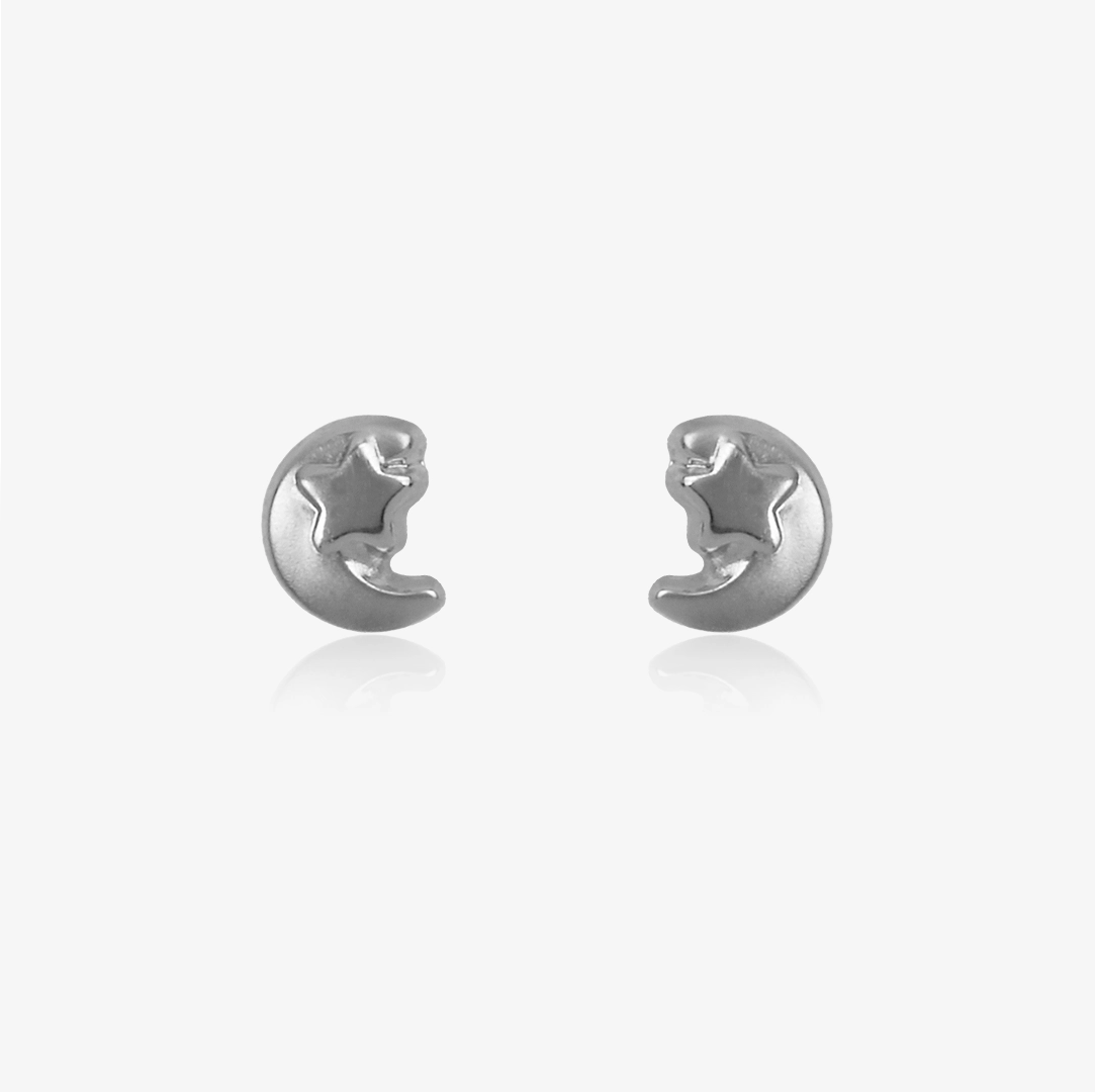 Pendientes luna y estrella