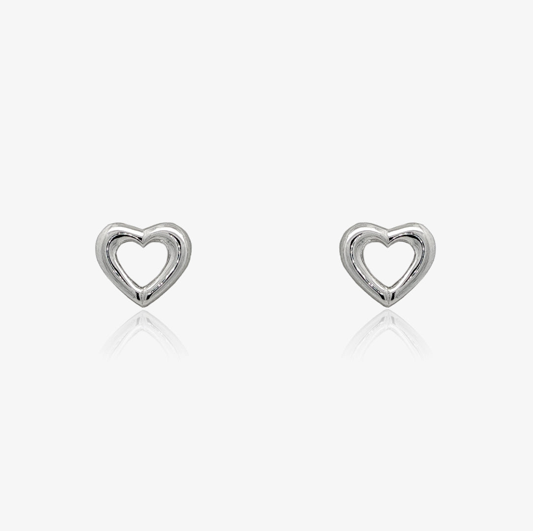 Pendientes Corazon calado
