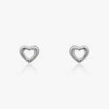 Pendientes Corazon calado