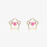 Pendientes Estrella Esmalte