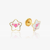 Pendientes Estrella Esmalte