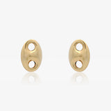 Mini cable chain earrings