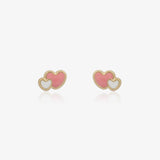 Pendientes Doble Corazón