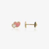 Pendientes Doble Corazón