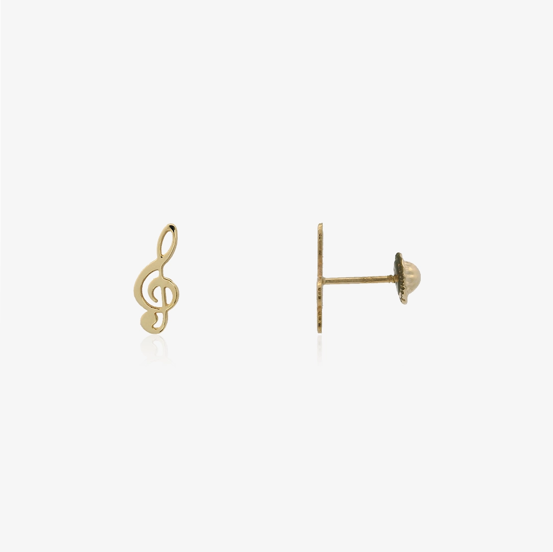 Treble Clef Earrings