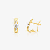 Pendientes Flor Central