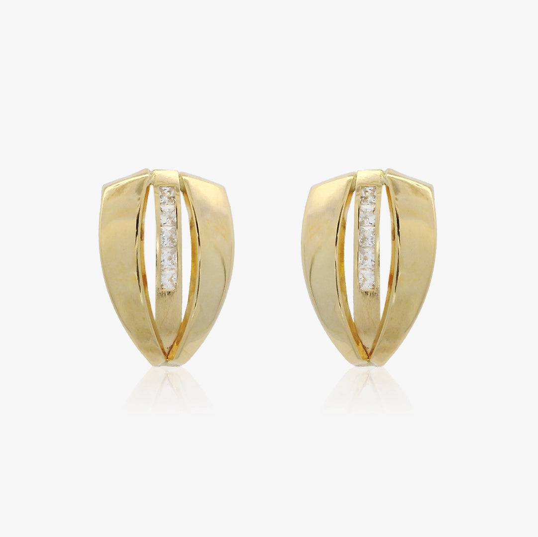 Stirrup Dangle Earrings
