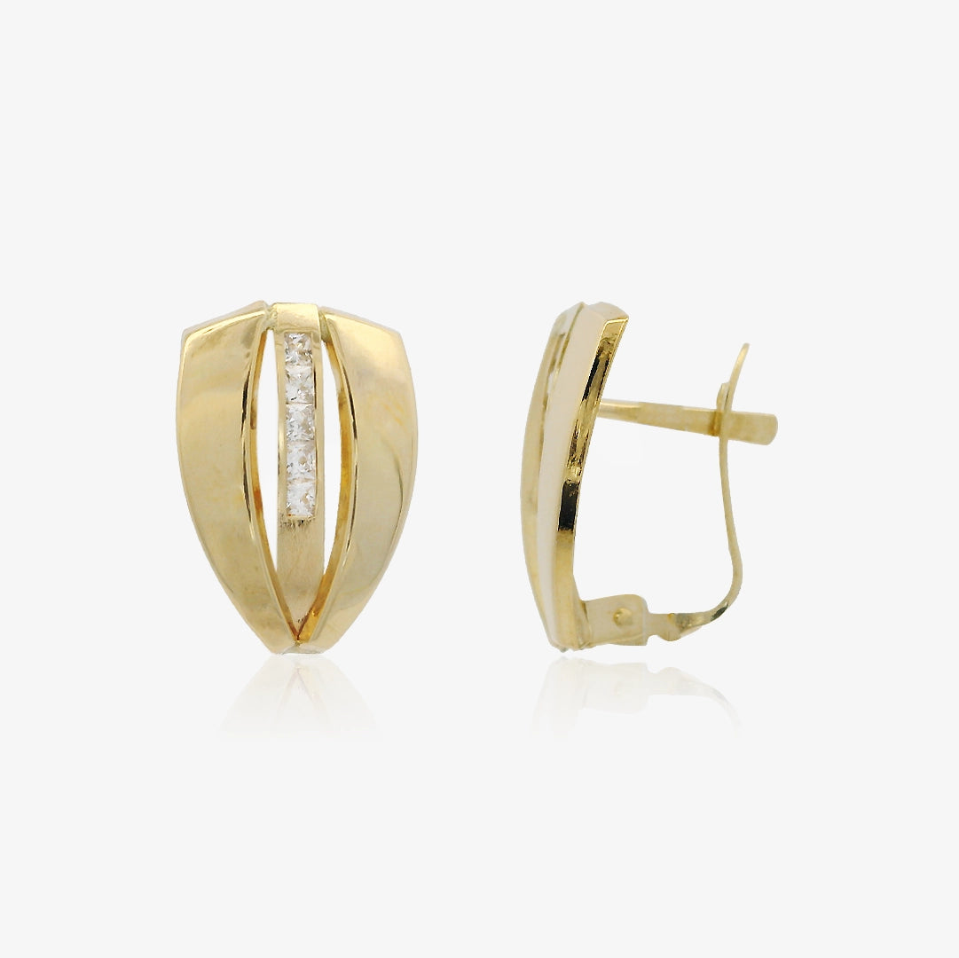 Stirrup Dangle Earrings