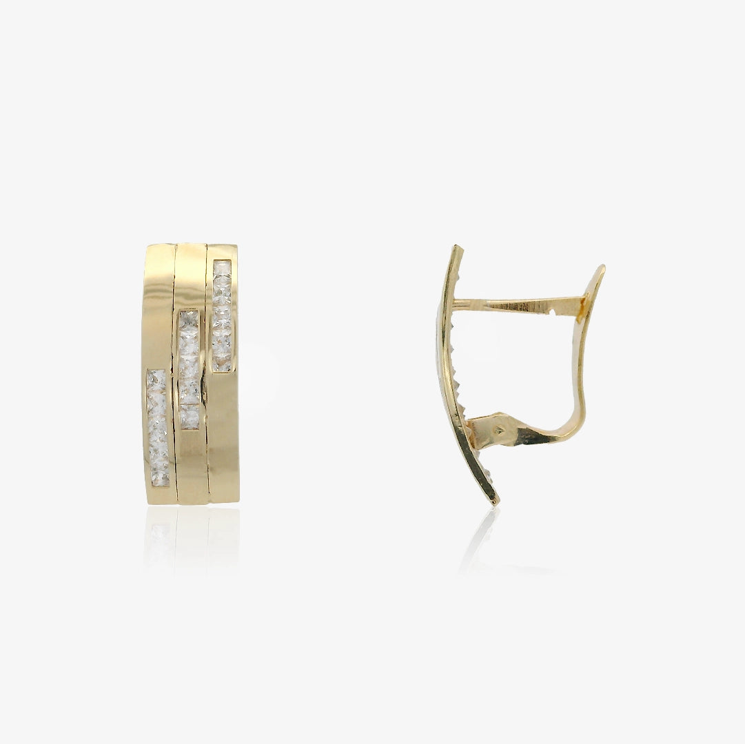 Ballestilla triplex earrings