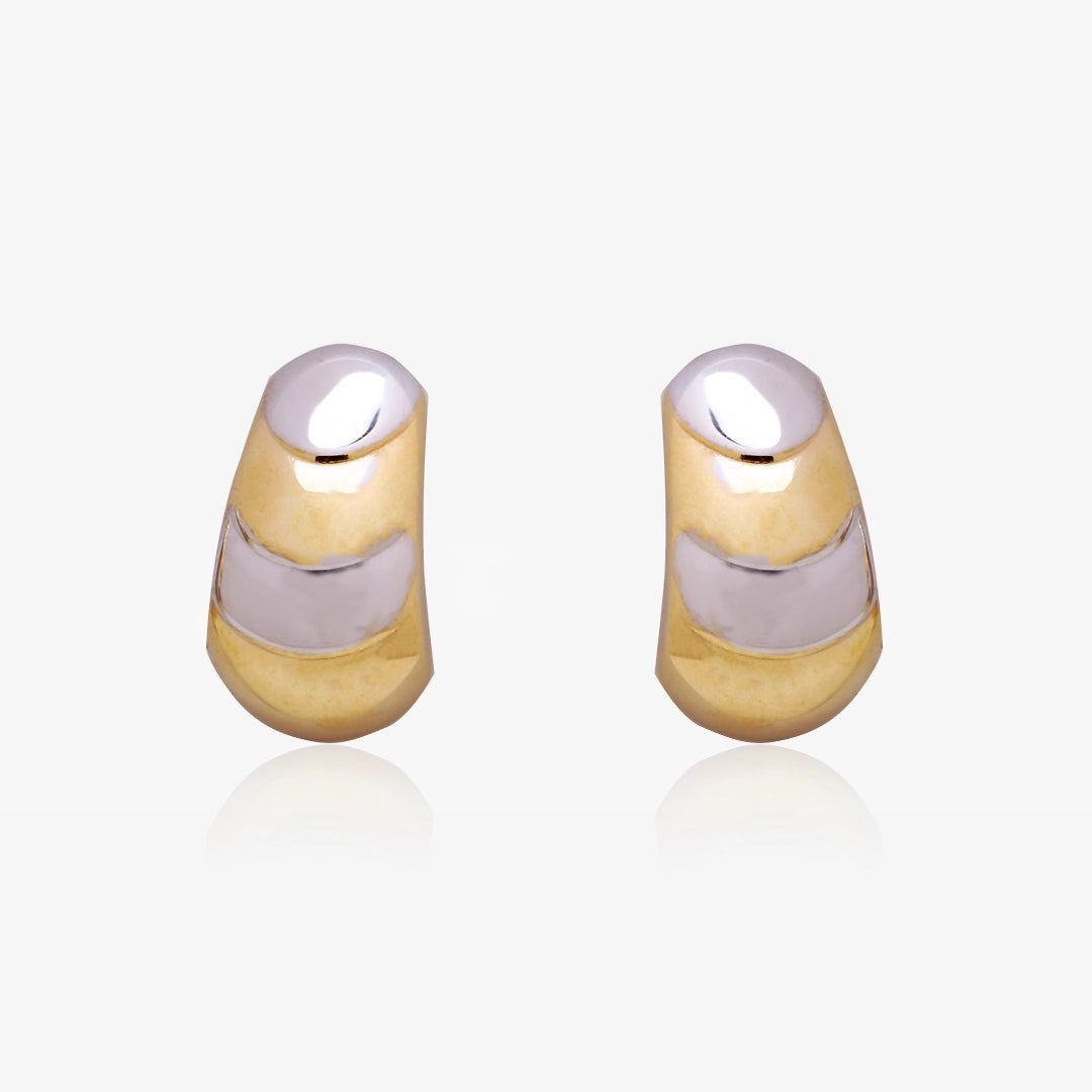 Bicolor Crossbow Earrings
