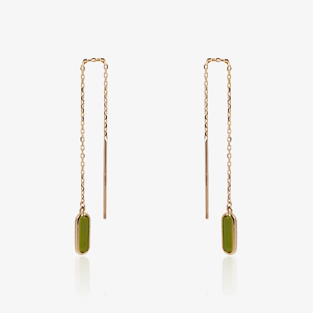 GREEN earrings
