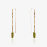 GREEN earrings