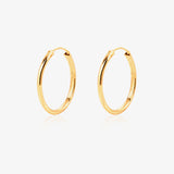 Half round hoops
