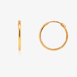 Half round hoops