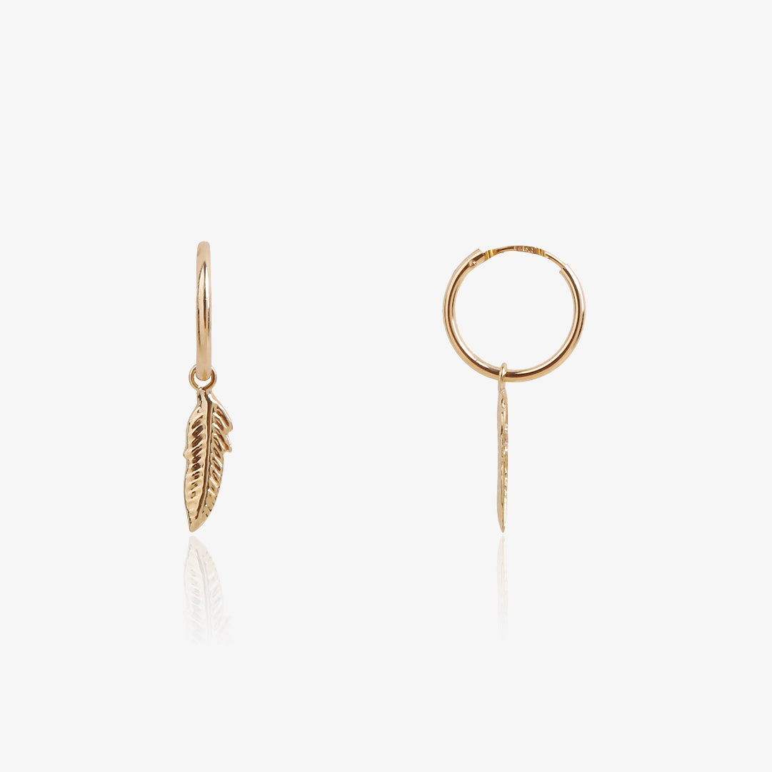 Feather Hoops