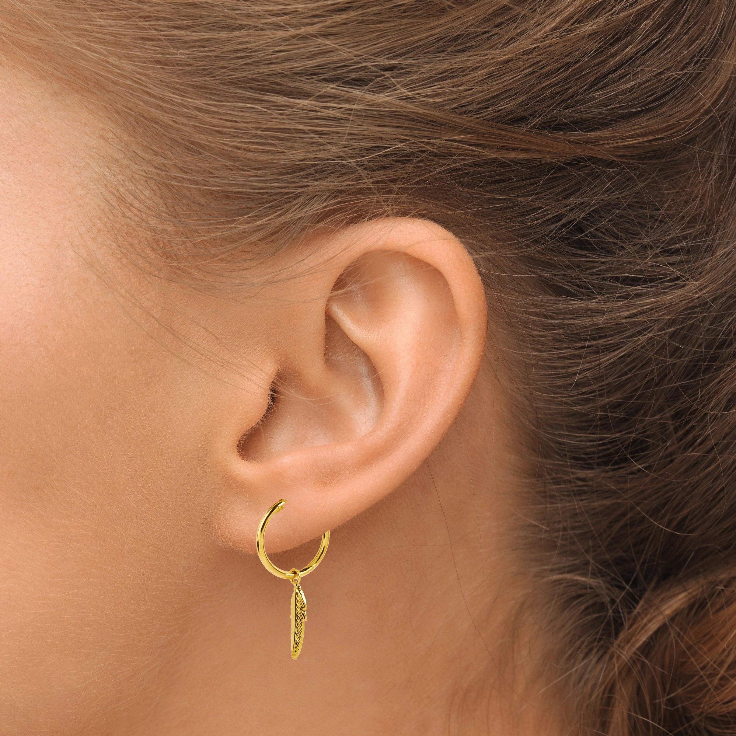 Feather Hoops