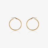 Plain round hoops