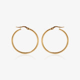 Plain round hoops