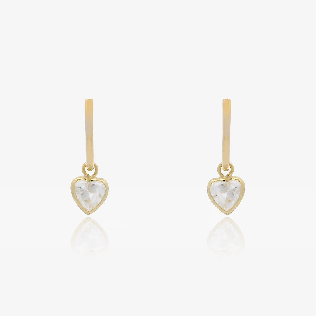 Aros Corazon Bocelado
