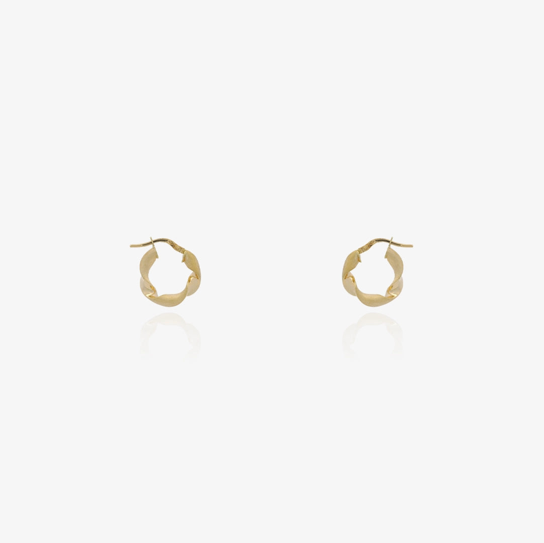Twisted Hoop 4mm